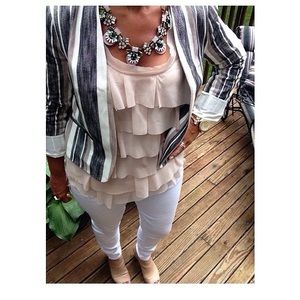 Ruffle tank